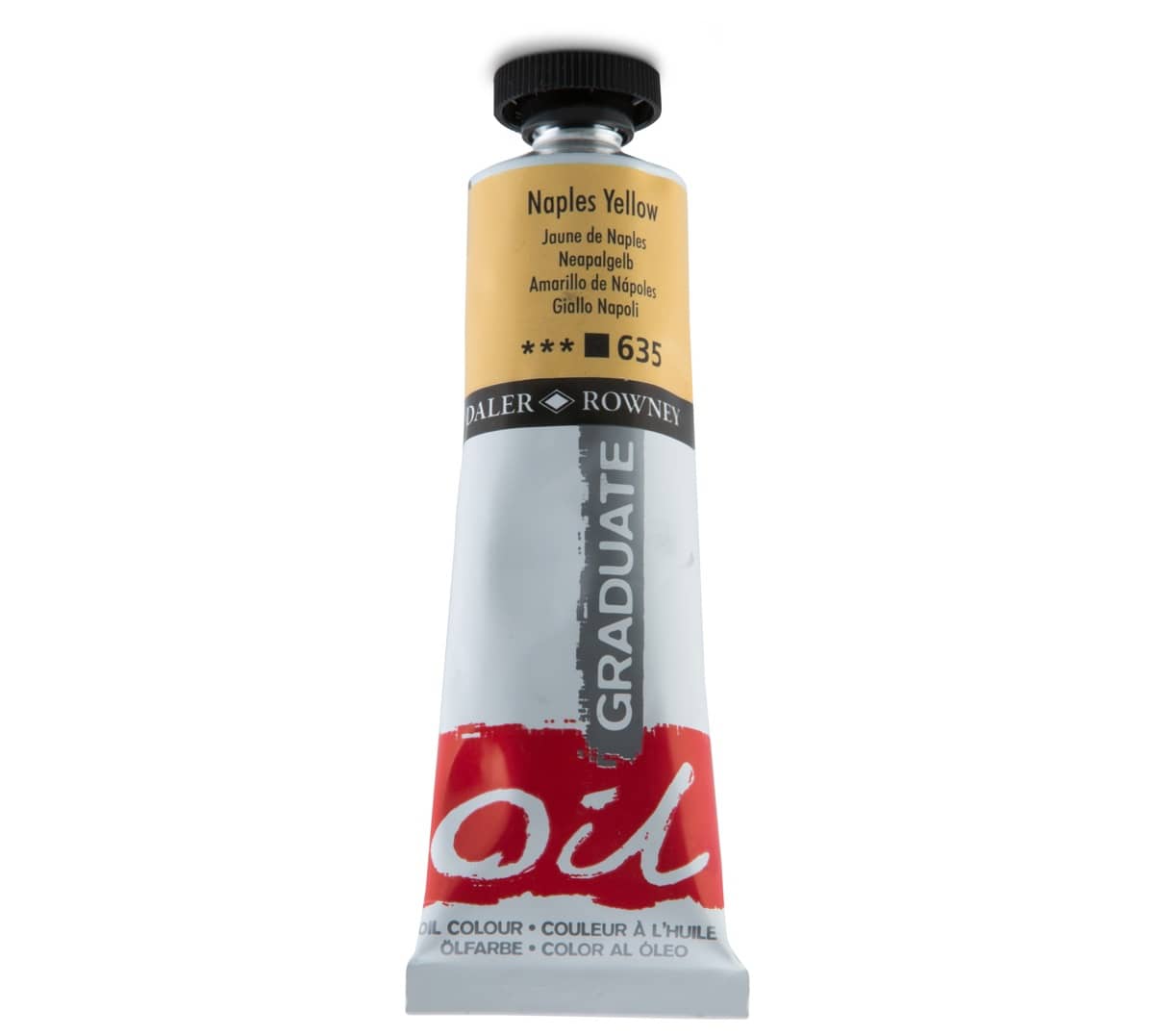 Daler Rowney Graduate Yağlı Boya 38ml 635 Naplse Yellow