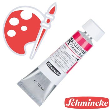 Schmincke Akademie Guaj Boya 20ml 220 Vermilion Red