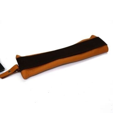 BBack Sanatsal Lastikli Deri Kalemlik 20cm Taba