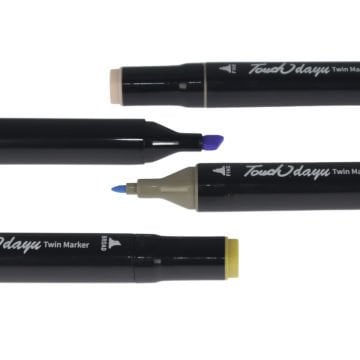 Art Elegant Bez Çantalı Touch Dayu Marker Seti 168li