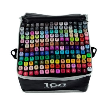 Art Elegant Bez Çantalı Touch Silky Marker Seti 168li