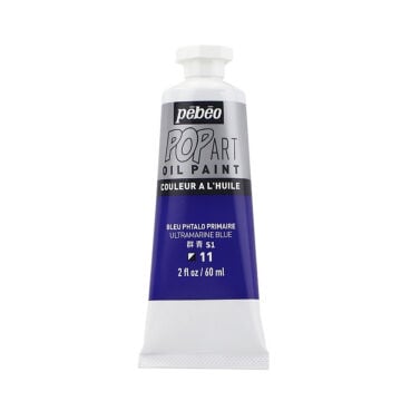 Pebeo Pop Art Yağlı Boya 60ml 11 Ultramarine Blue