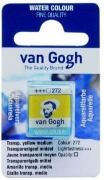 Van Gogh Suluboya Tablet 272 Trans Yellow Medium