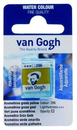 Van Gogh Suluboya Tablet 296 Az. Green Yellow