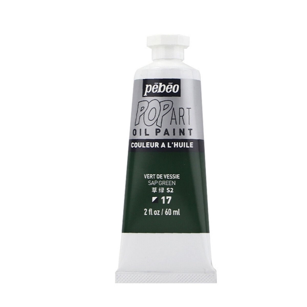 Pebeo Pop Art Yağlı Boya 60ml 17 Sap Green