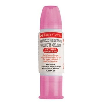Faber Castell Beyaz Tutkal Çift Taraflı 28ml