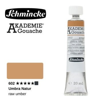 Schmincke Akademie Guaj Boya 20ml 602 Raw Umber