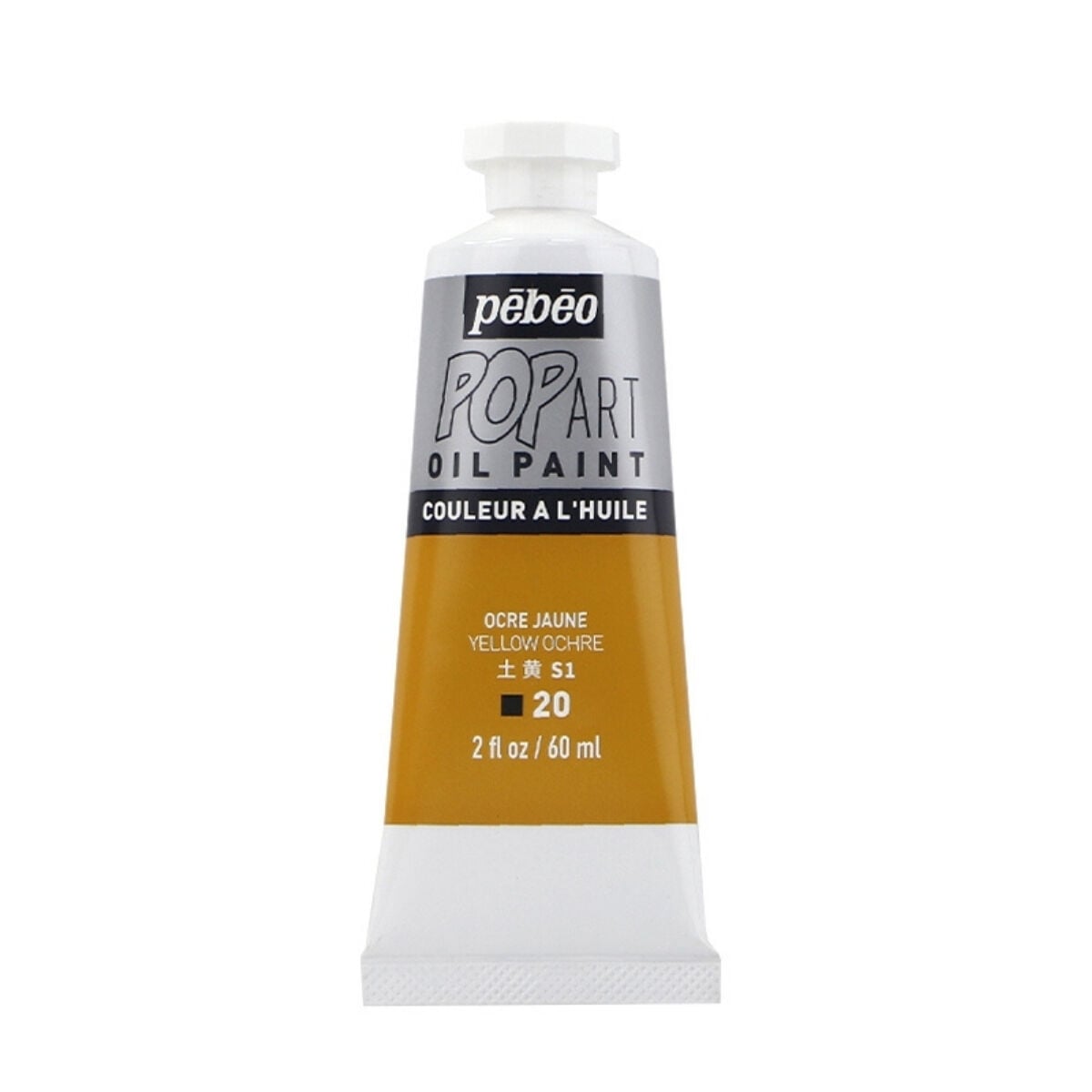 Pebeo Pop Art Yağlı Boya 60ml 20 Yellow Ochre