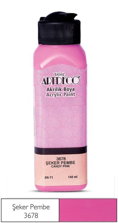 Artdeco Akrilik Boya 140ml 3678 Şeker Pembe