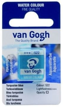Van Gogh Suluboya Tablet 522 Turquoise Blue