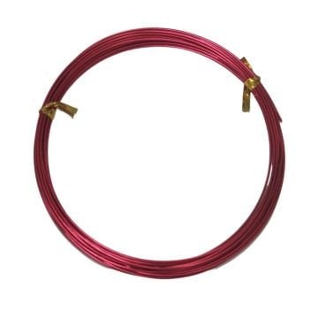 Dytac Alüminyum Tel Yuvarlak 1mmx4mt Kırmızı