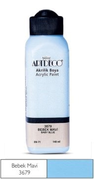 Artdeco Akrilik Boya 140ml 3679 Bebek Mavi