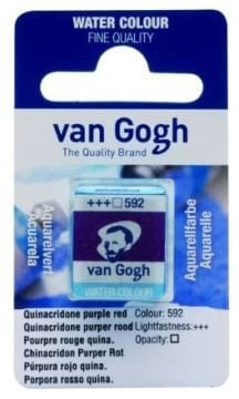 Van Gogh Suluboya Tablet 592 Qui. Purple Red