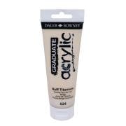 Daler Rowney Graduate Akrilik Boya 120ml 024 Buff Titanium