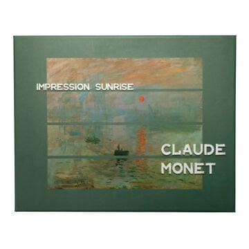 Sanatsal Defter Ve Kalem Hediye Seti Claude Monet 01