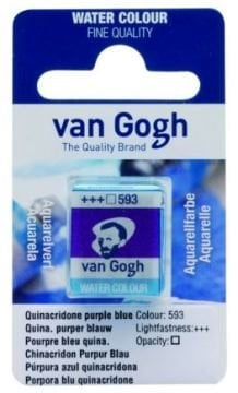 Van Gogh Suluboya Tablet 593 Qui. Purple Blue