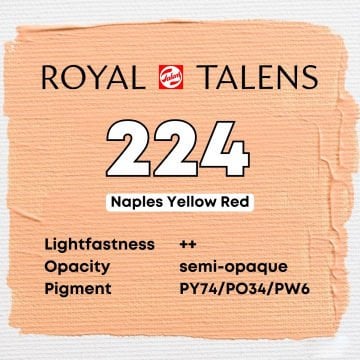 Art Creation Akrilik Boya 75ml 224 Naples Yellow Red