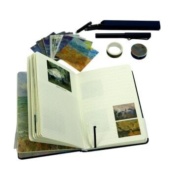 Sanatsal Defter Ve Kalem Hediye Seti Claude Monet 02