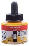 Amsterdam Sıvı Akrilik Mürekkep Boya 30ml 270 Azo Yellow Deep