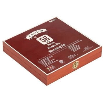 Kalour Sketching Eskiz Kalem Seti Ahşap Kutu 58li