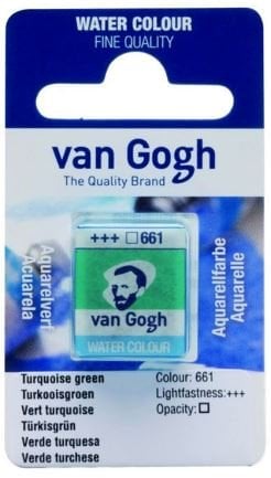 Van Gogh Suluboya Tablet 661 Turquoıse Green