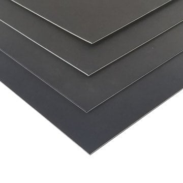 Murano Paspartu Kartonu Çift Taraflı 1.4mm 35x50cm Siyah