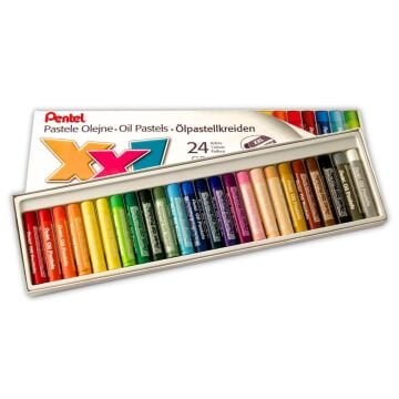 Pentel Yağlı Pastel Boya XXL 24lü