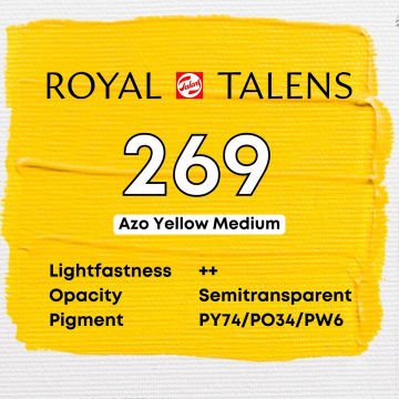 Art Creation Akrilik Boya 75ml 269 Azo Yellow Medium