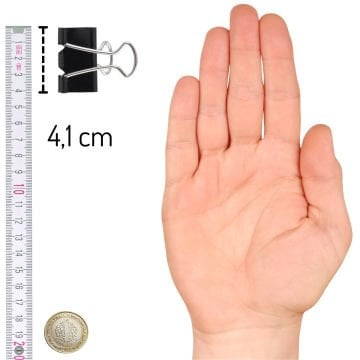 Kraf Çelik Kıskaç 41mm 12li Kutu 441G