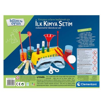 Clementoni Bilim ve Oyun İlk Kimya Setim