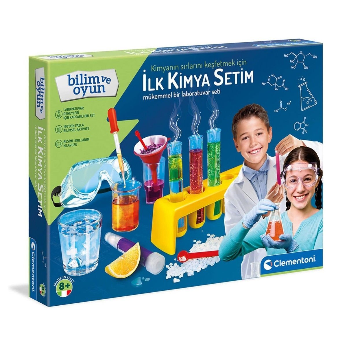Clementoni Bilim ve Oyun İlk Kimya Setim