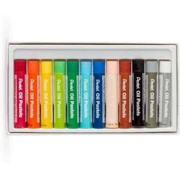 Pentel Yağlı Pastel Boya XXL 12li