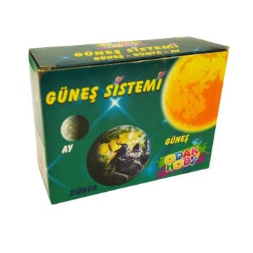 Odak Hobi Güneş Sistemi Güneş Dünya Ay Seti