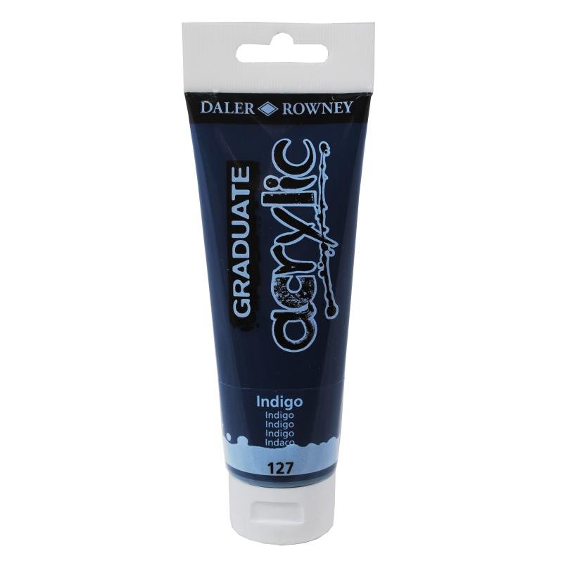Daler Rowney Graduate Akrilik Boya 120ml 127 Indigo