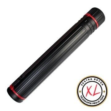 Lutart XL Proje Tüpü 12,5x77x135cm Siyah