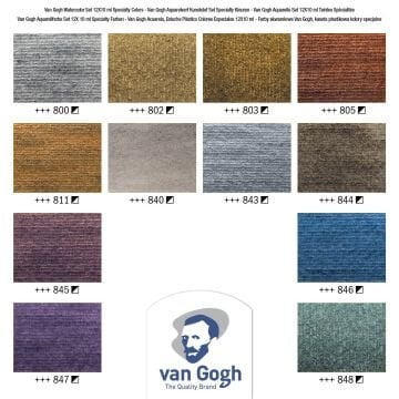 Van Gogh Sulu Boya Seti 10ml Tüp Plastik Kutu 12li Special