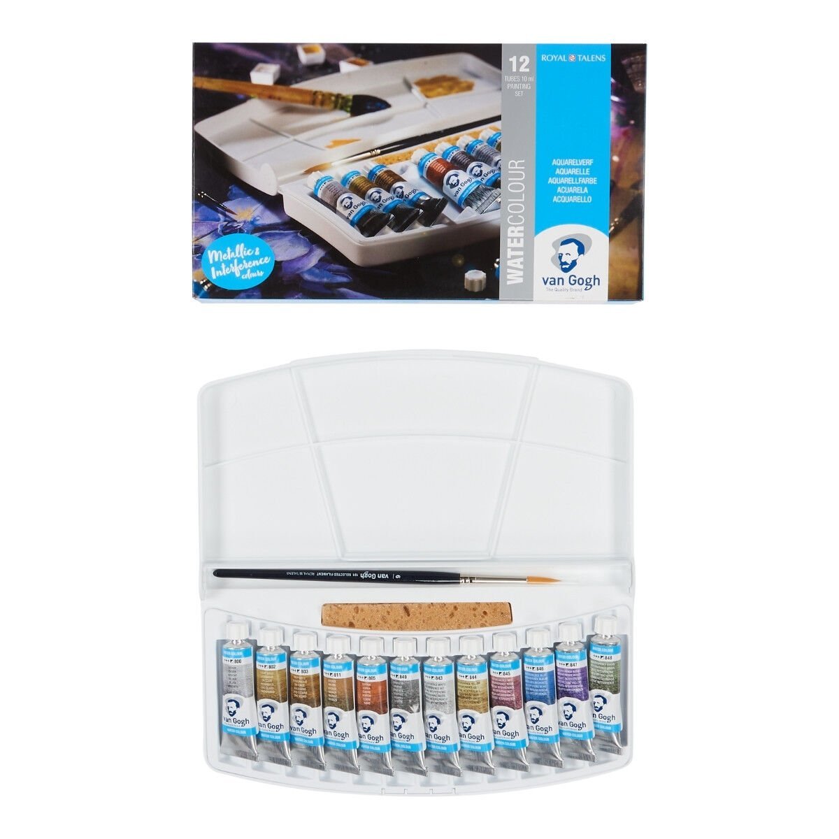 Van Gogh Sulu Boya Seti 10ml Tüp Plastik Kutu 12li Special
