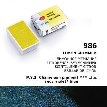 White Nights Sulu Boya 986 Lemon Shimmer