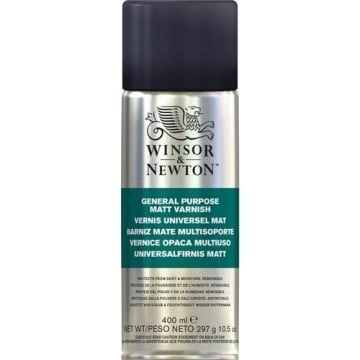 Winsor Newton General Purpose Matt Varnish 400ml Sprey (Mat Verniği)