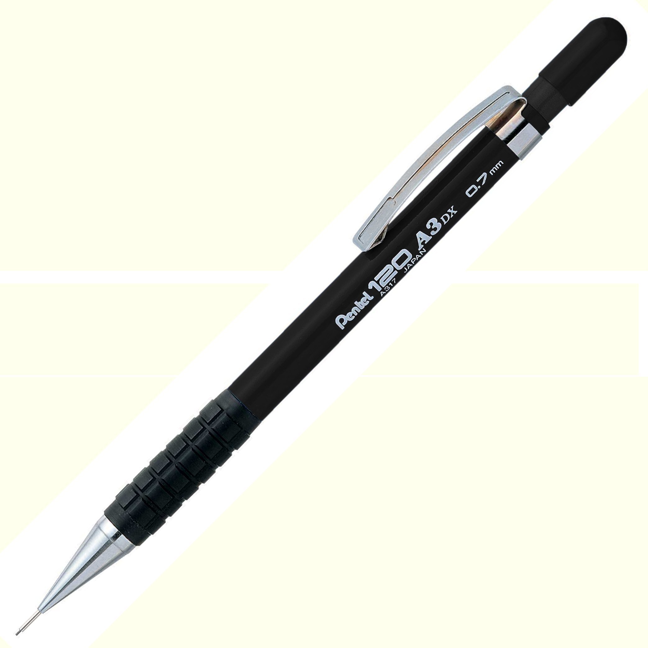 Pentel Versatil Uçlu Kalem 120 A3 0.7mm Siyah