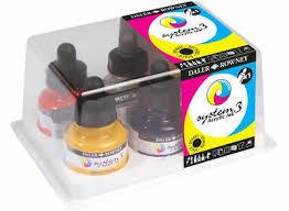 Daler Rowney Sıvı Akrilik Mürekkep Boya Seti 6 x 29,5ml