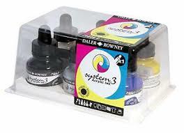 Daler Rowney Sıvı Akrilik Mürekkep Boya Seti 6 x 29,5ml