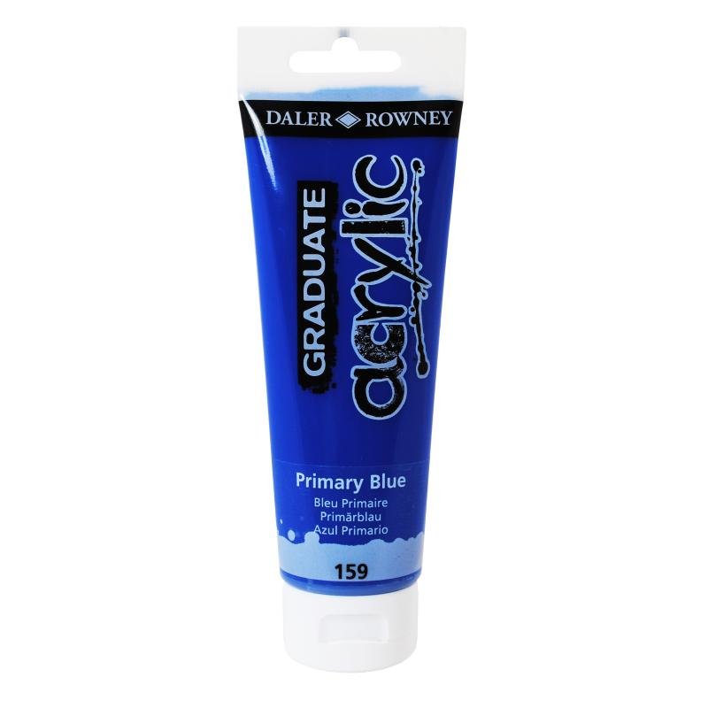 Daler Rowney Graduate Akrilik Boya 120ml 159 Primary Blue