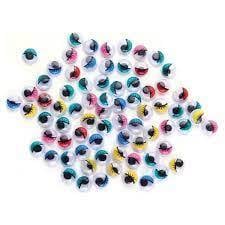 Kraf Kids Oynar Göz 15mm Renkli 50li Paket
