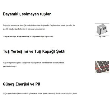 Casio Hesap Makinesi DS 3B
