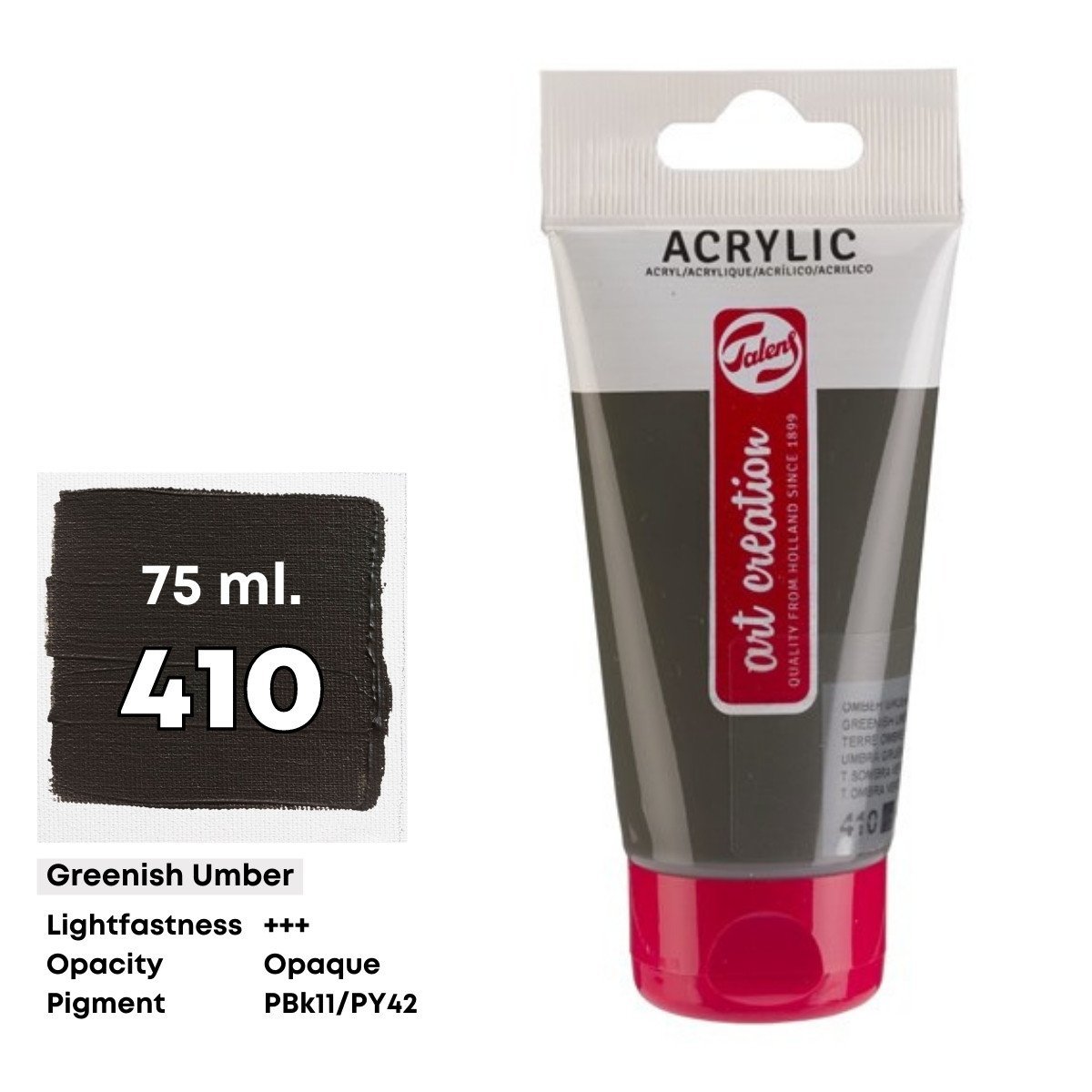 Art Creation Akrilik Boya 75ml 410 Greenish Umber