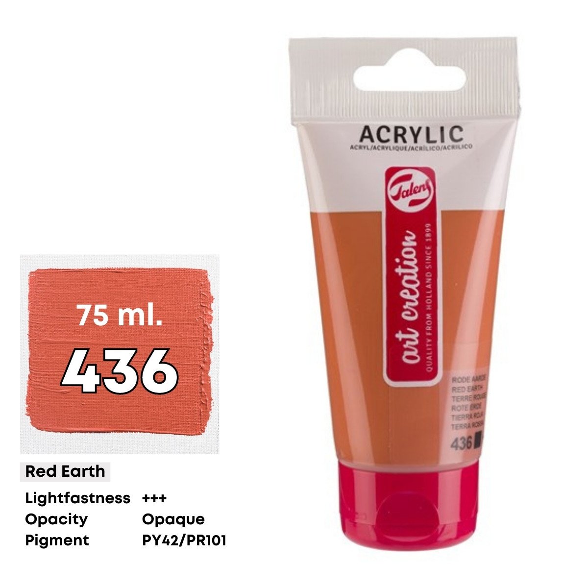 Art Creation Akrilik Boya 75ml 436 Red Earth