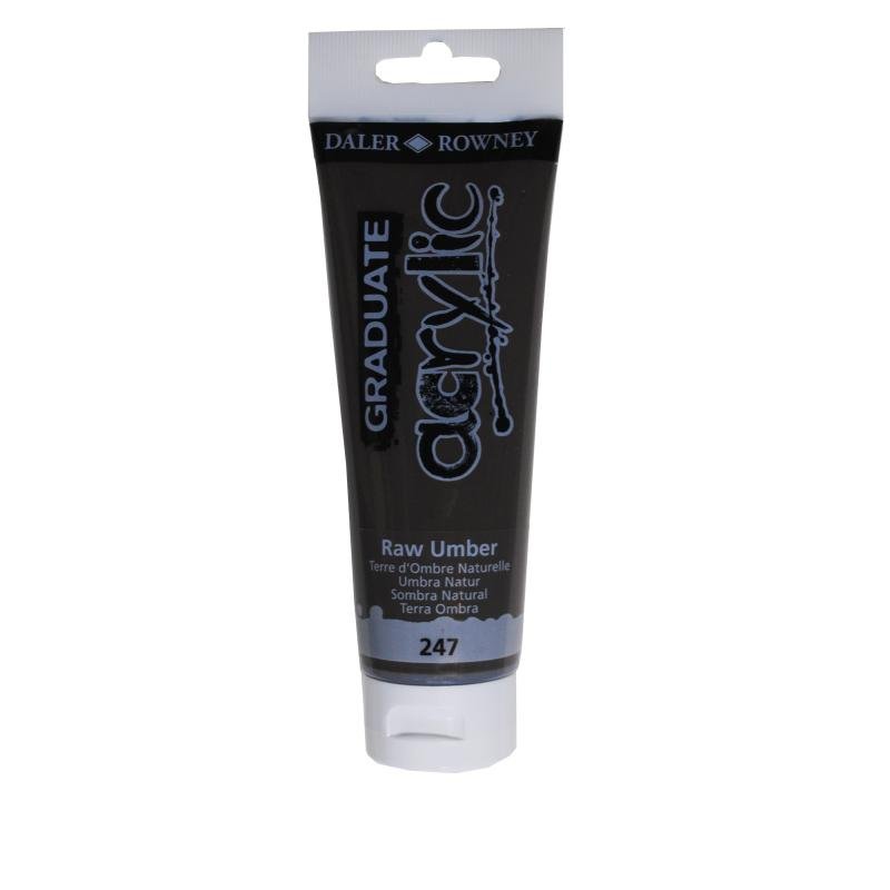 Daler Rowney Graduate Akrilik Boya 120ml 247 Raw Umber