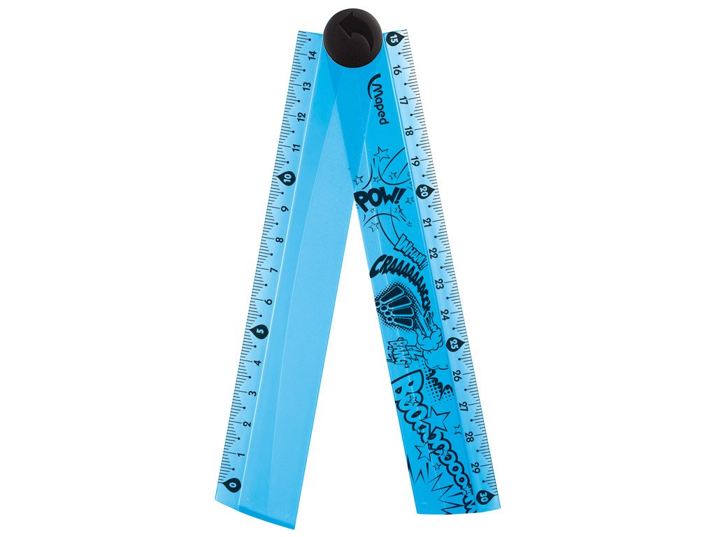 Maped 15x30cm Katlanılabilir Mini Maksi Cetvel
