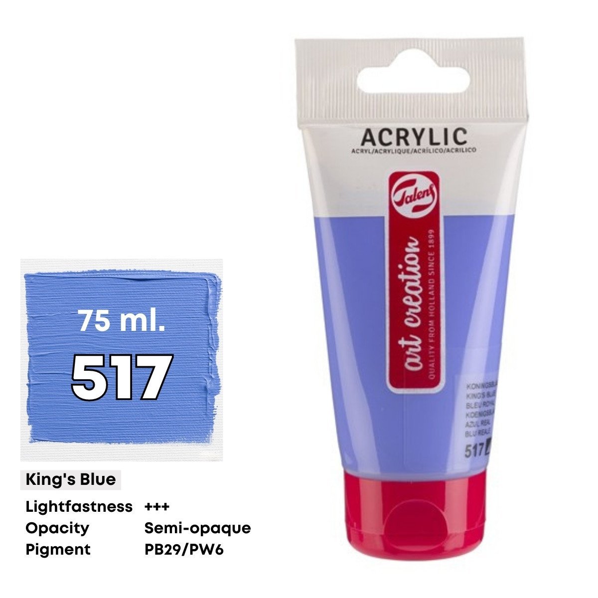 Art Creation Akrilik Boya 75ml 517 Kings Blue